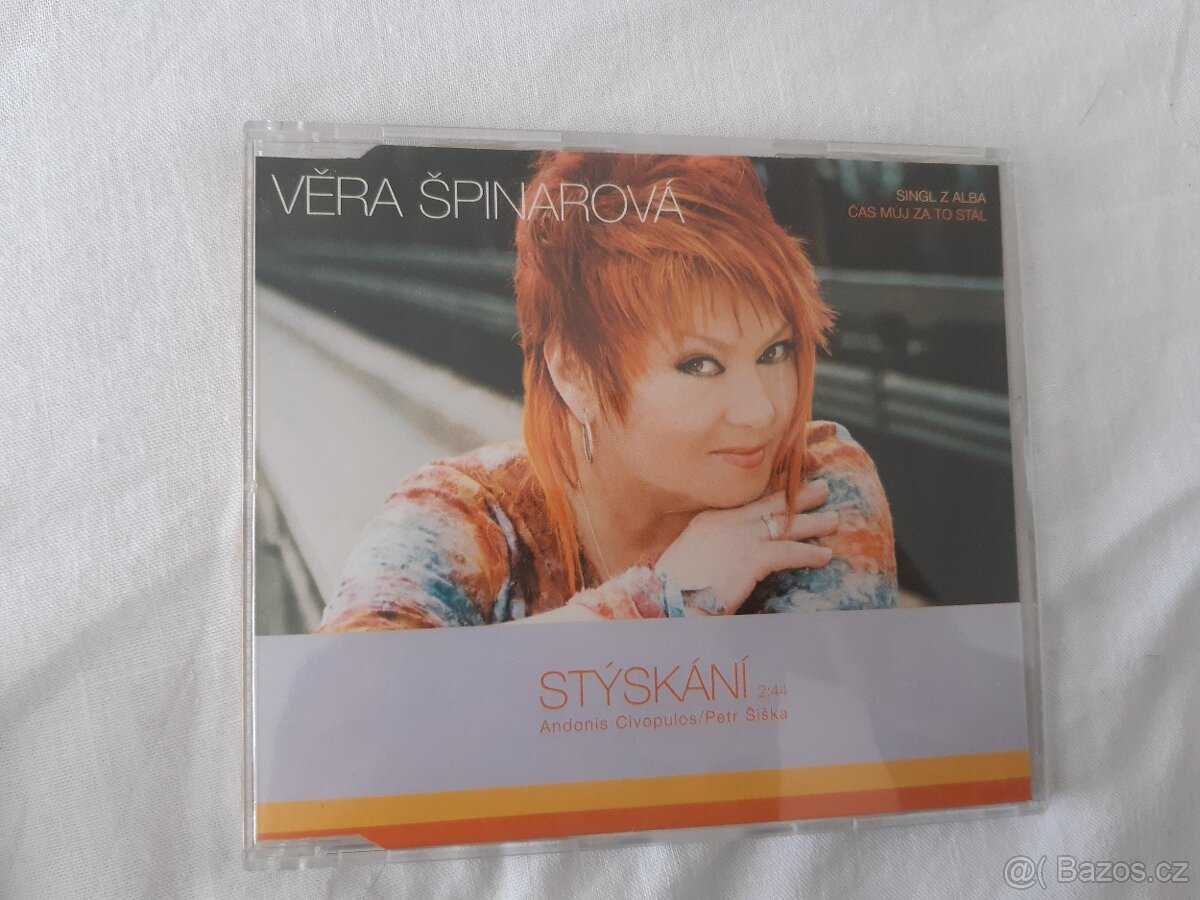 Promo CD Věra Špinarová – Stýskání, RARITA
