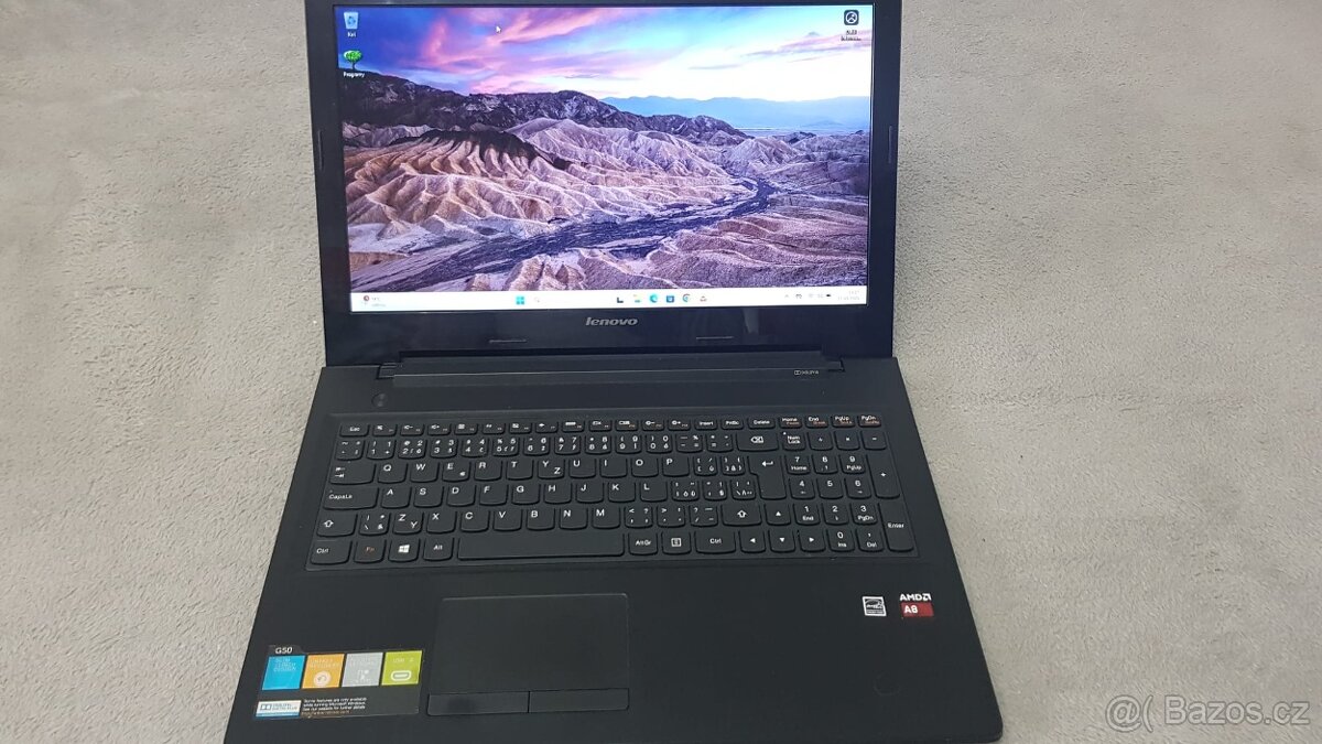 Lenovo G50-30 4x2Ghz,15.6" HD + nová baterie
