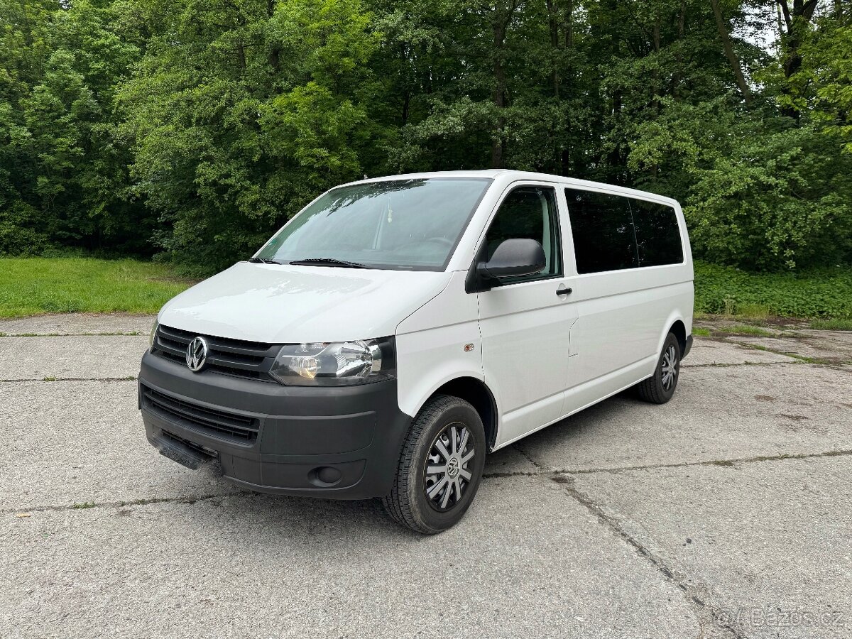 VW Transporter T5 Long 2.0 TDI, 9míst, facelift