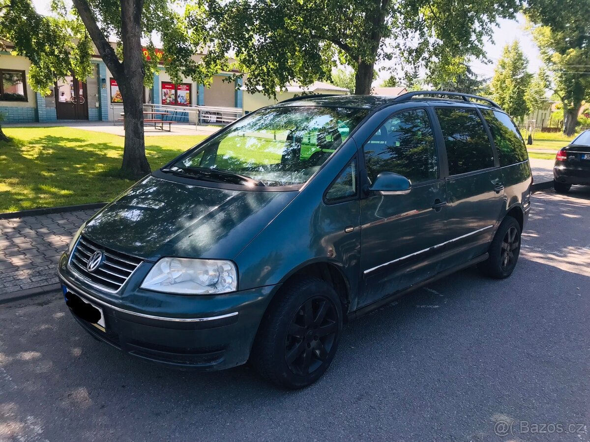 Vw Sharan 1.9 TDI 4X4 R.V 2004 face lift tažné 7 místní