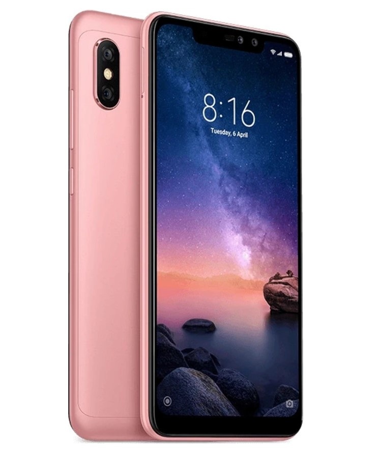 Xiaomi Redmi Note 6 Pro 4GB/64GB Pink + bohaté příslušenství