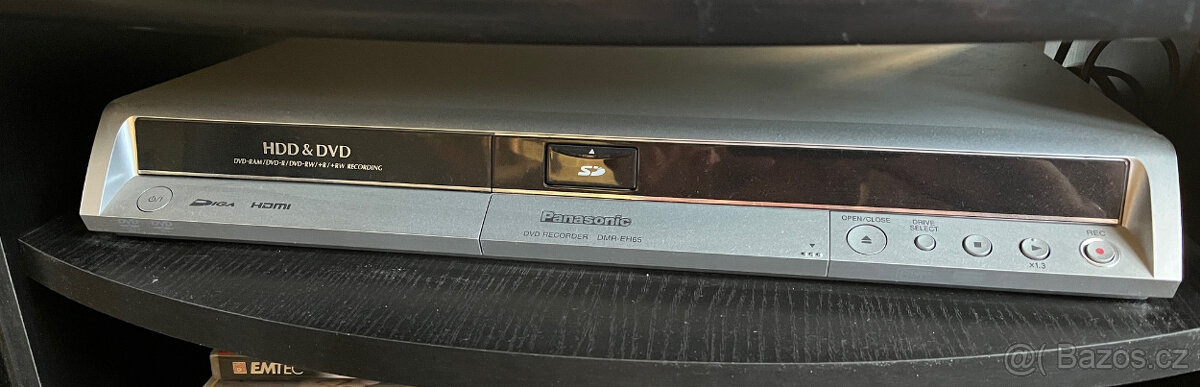 HDD a DVD přehrávač Panasonic DMR-EH65