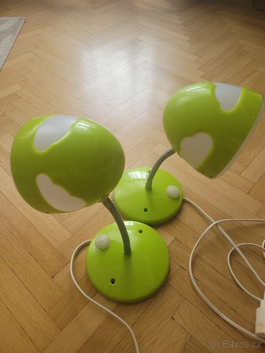 2x dětská lampička