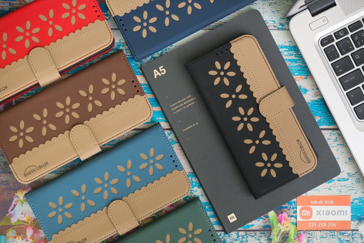 Dvoubarevná zavírací pouzdra Binfen pro Xiaomi, Redmi, Poco