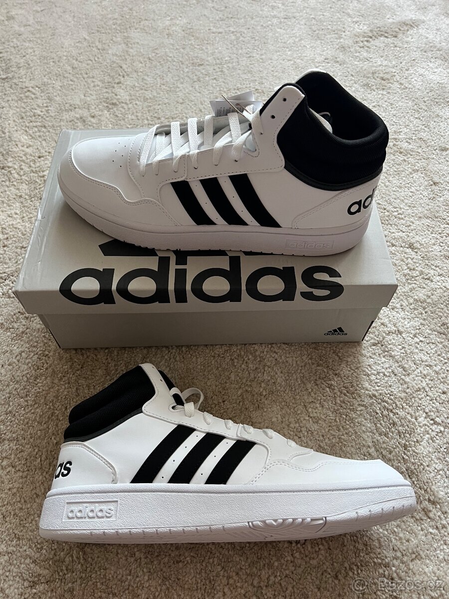 Adidas Hoops 3.0 mid pánské tenisky 45 1/3