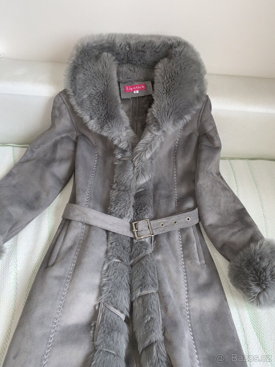 luxusni a krasny umely kozich/kabat NOVÝ