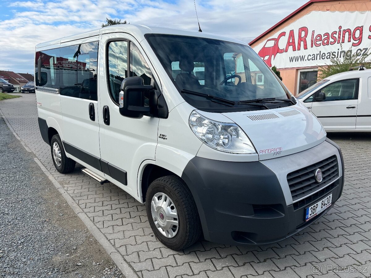 FIAT DUCATO PANORAMA R13 2.3JTD 9míst,DPH,105tkm-SERVIS FIAT
