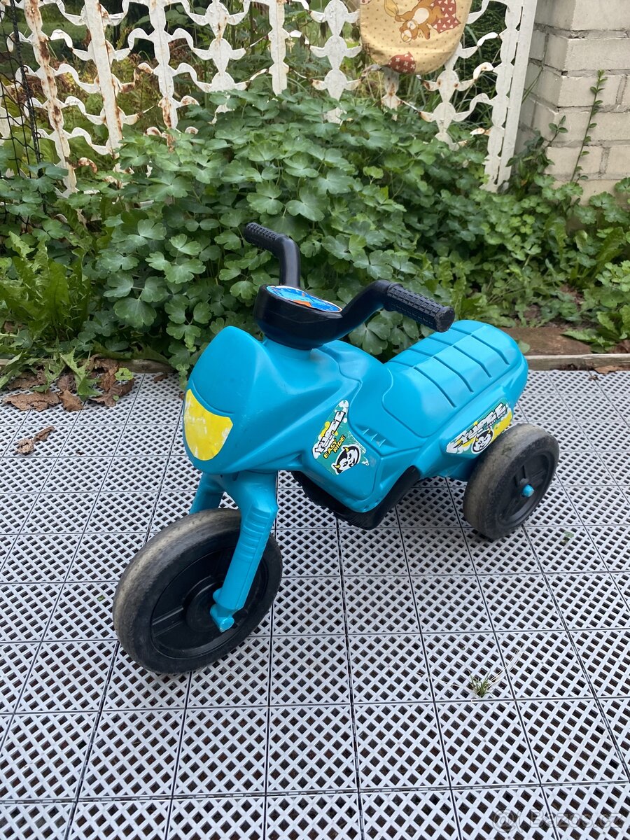 Odrážedlo motorka - nejmenší