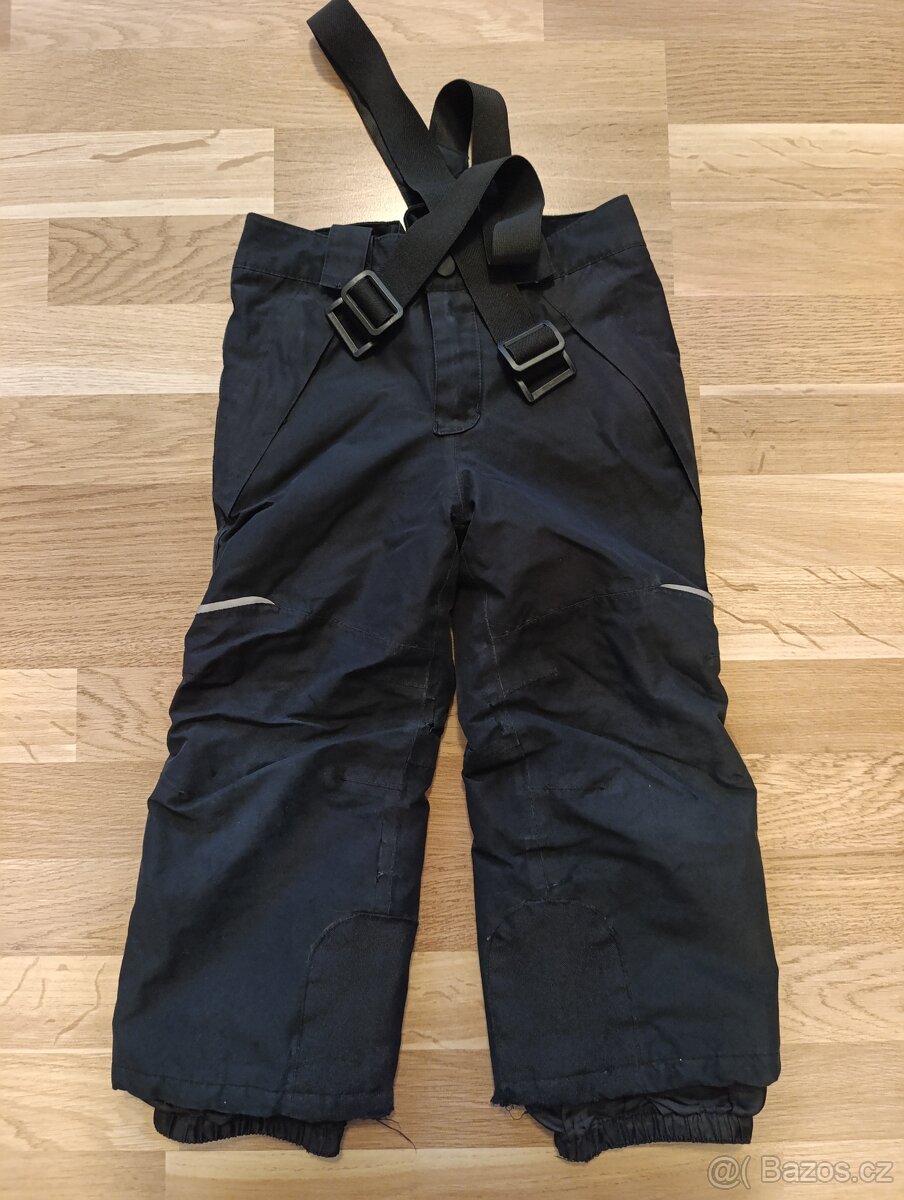 Zimní vyteplené kalhoty do sněhu Crivit 98/104