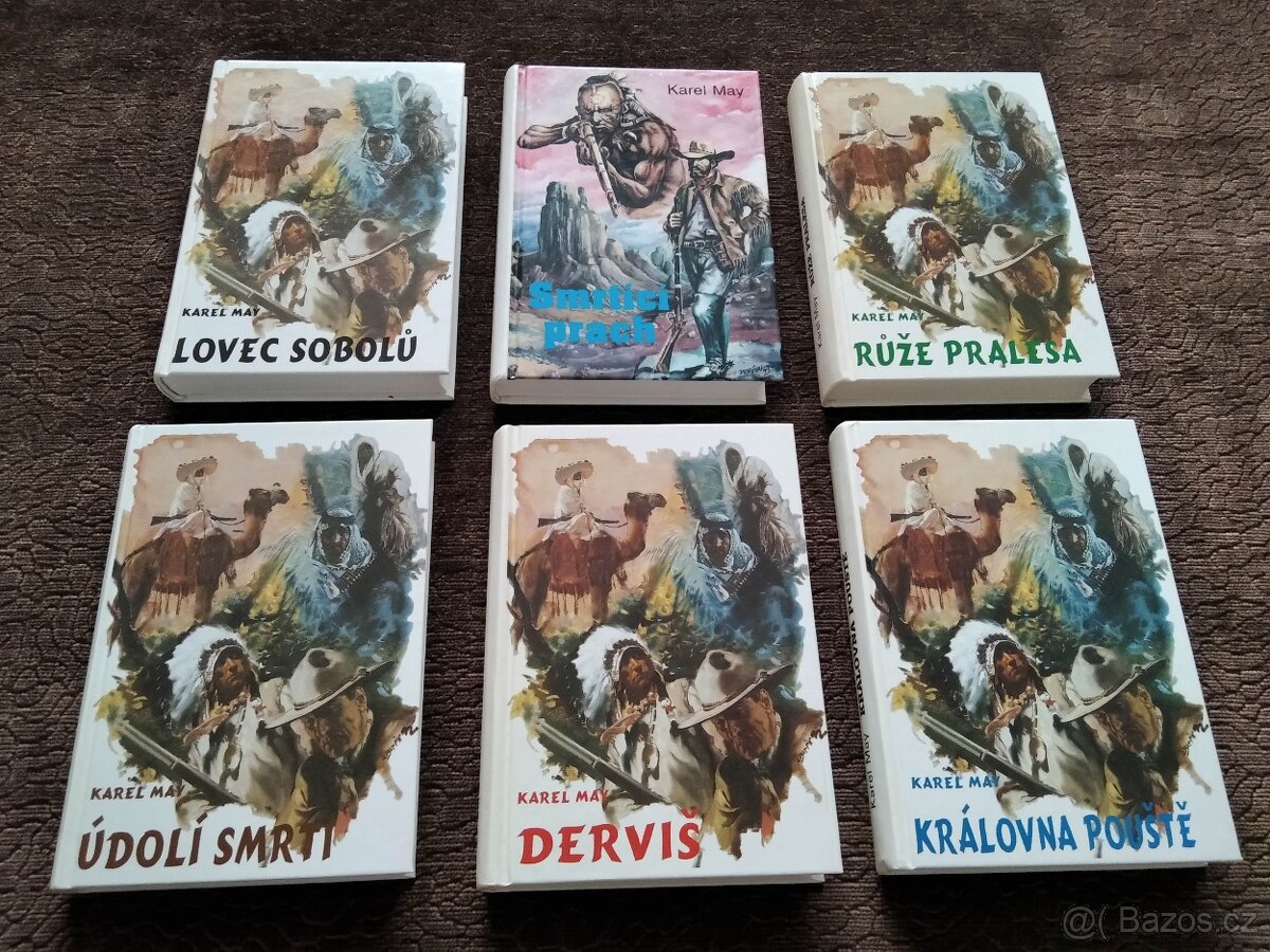 Knihy různé cca 600 ks