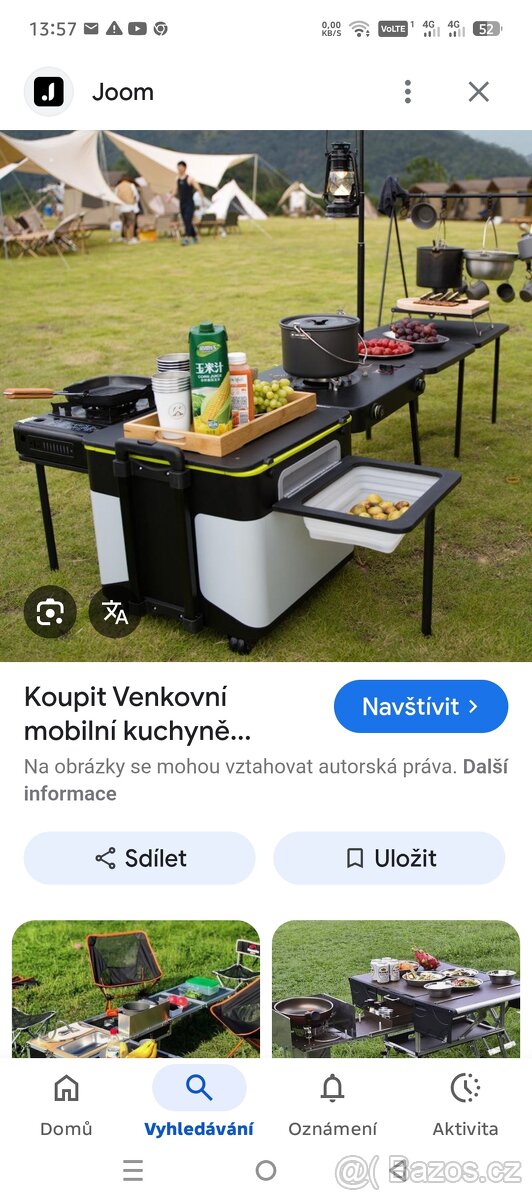 Venkovní skládací kuchyně Eat-camp