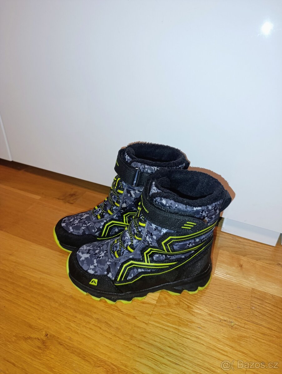 Zimní boty vel 32 Alpine Pro + ortopedické vložky