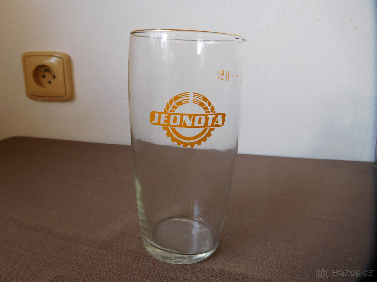 STARÁ SKLENICE - PŮLLITR - JEDNOTA - CEJCHOVÁNO