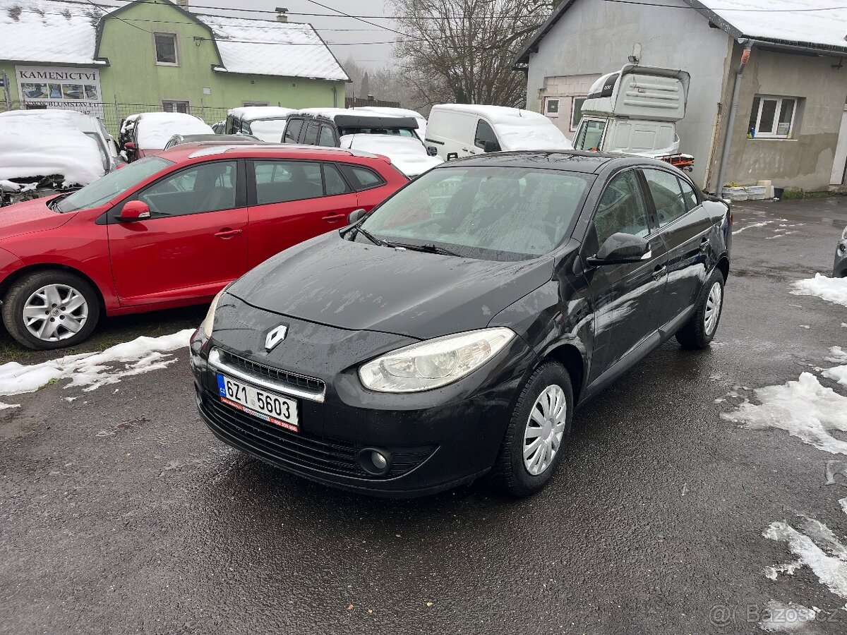 Renault Fluence 1.6i, 81 kW, LPG, r.v. 2010, 237 tis. km