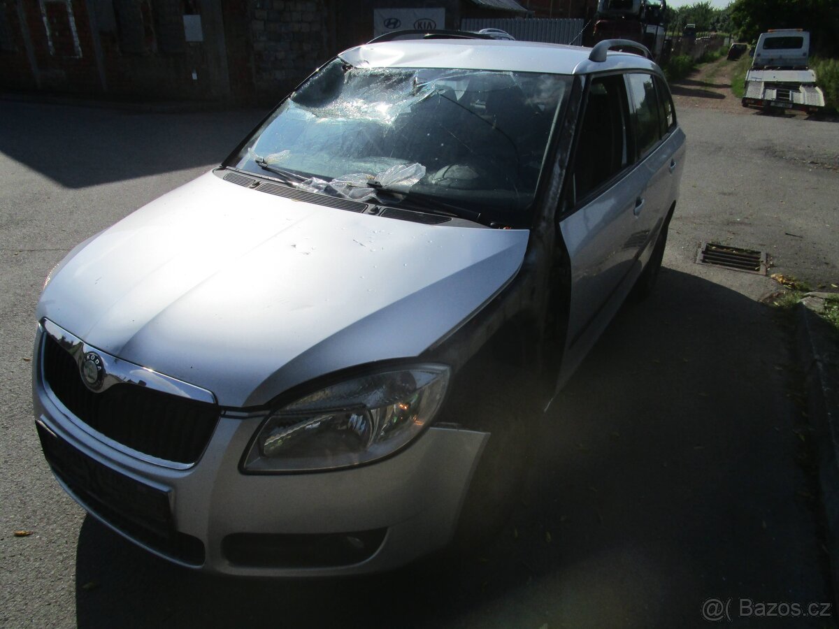 Škoda Fabia II, 1.4 63kW, BXW , r.v.2008