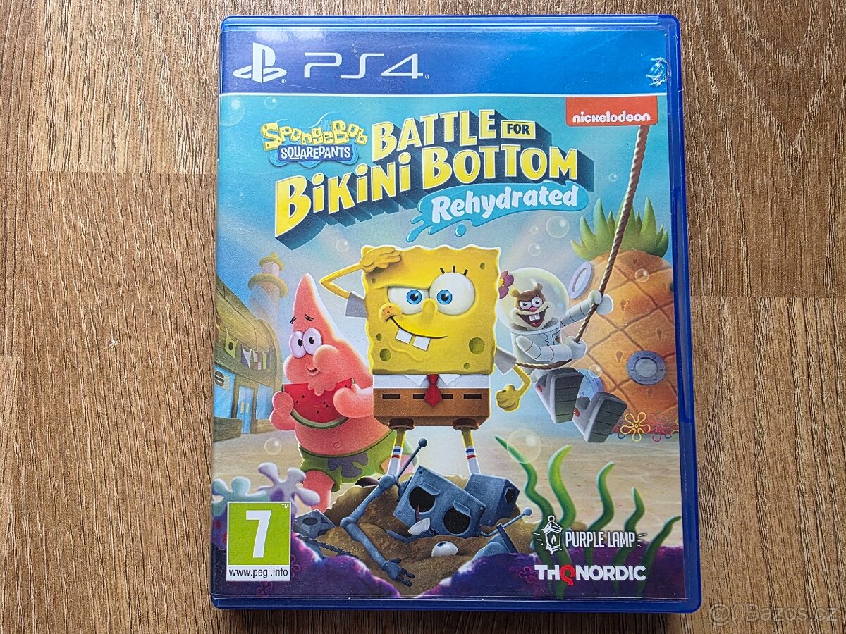 Hra PS4 Sponge Bob Battle for Bikini Bottom