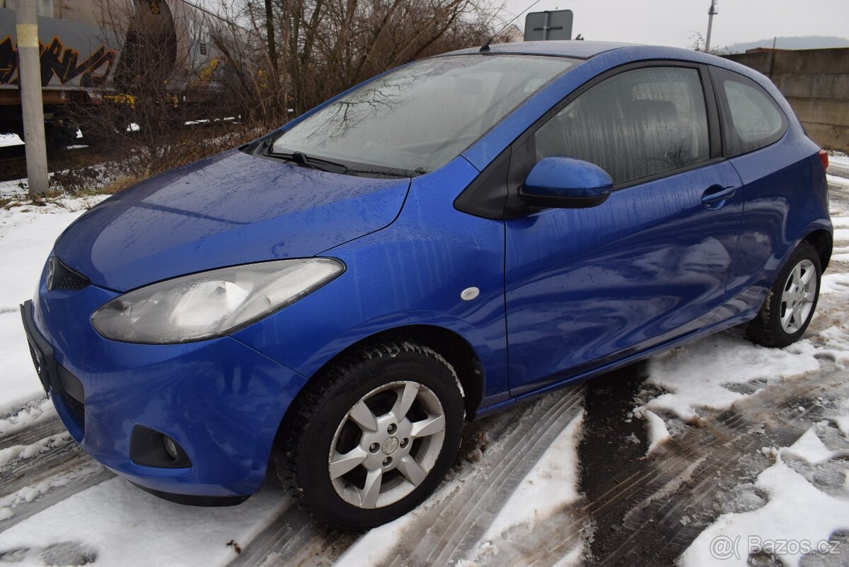 Mazda 2 1,4D PO SERVISU,BEZ KOROZE