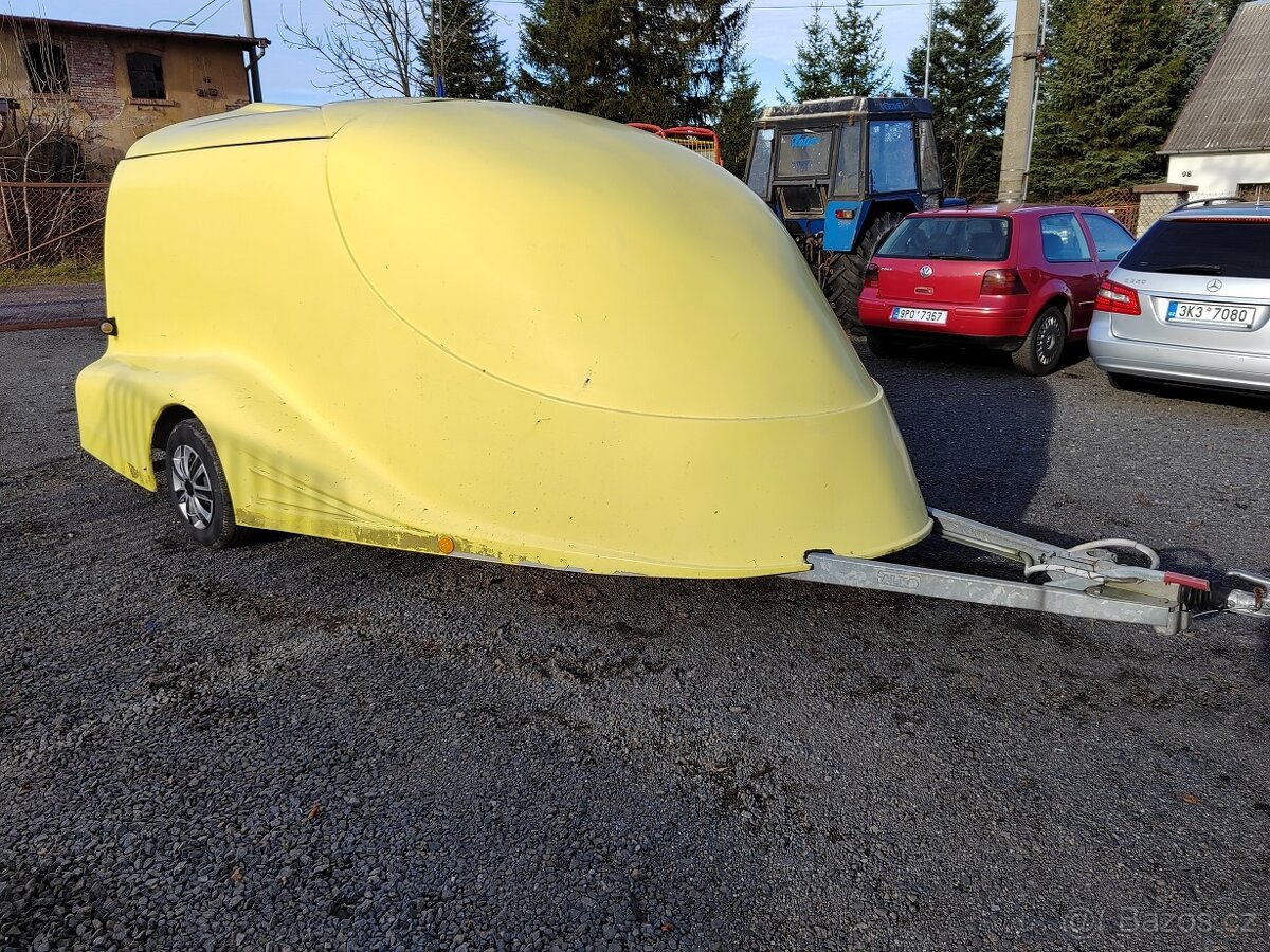 Přívěs pro přepravu motocyklů atd. (nová STK)