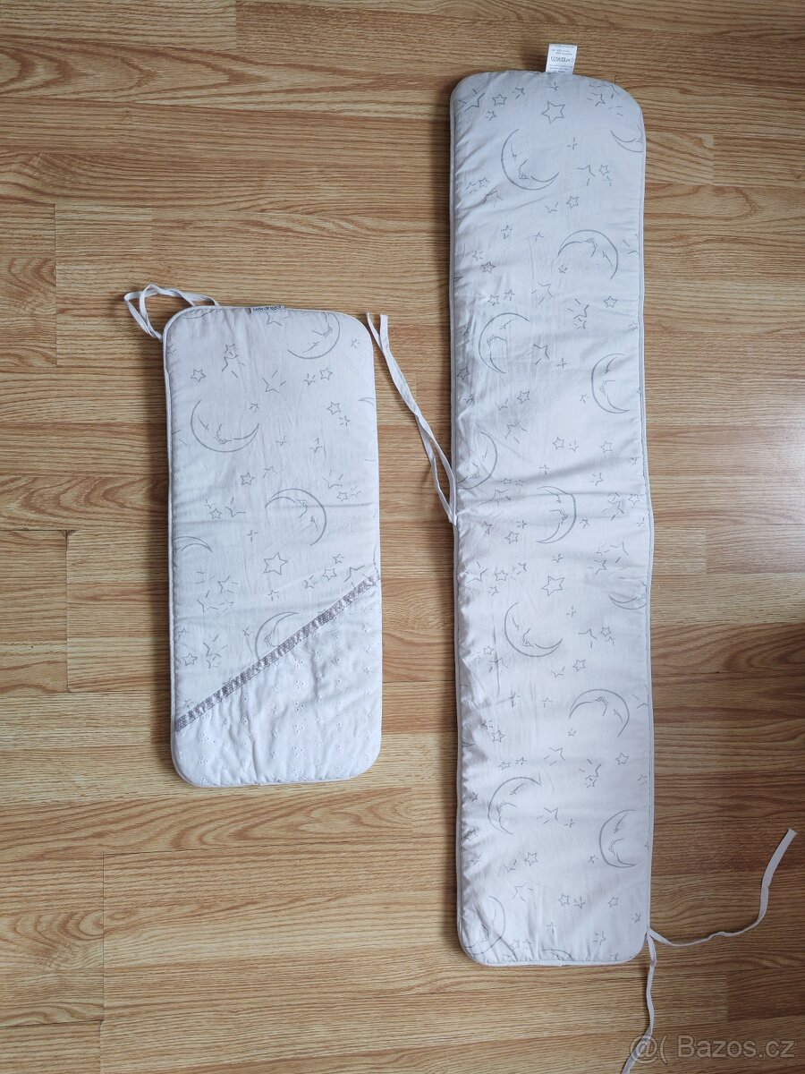 Mantinel kolem dětské postýlky