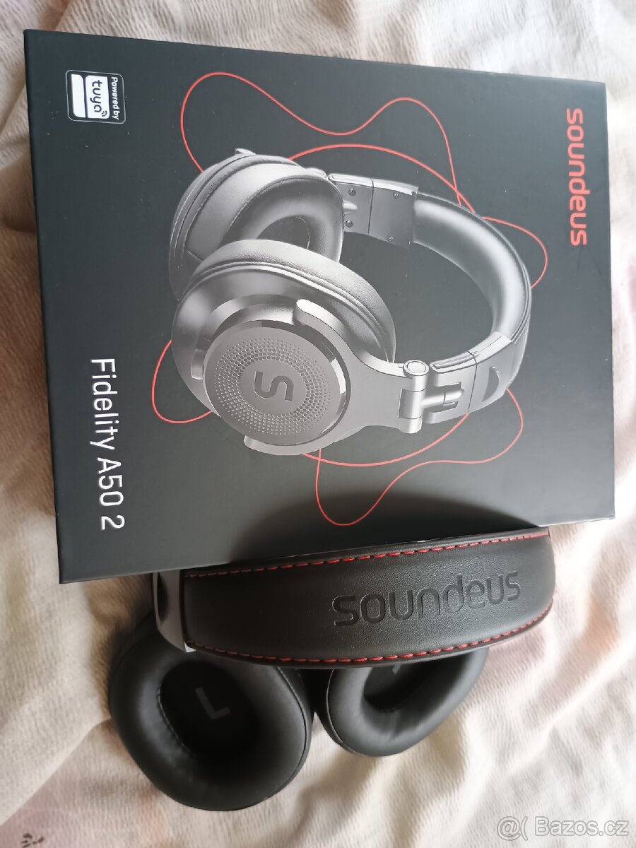 Prodam Bluetooth kabel sluchatka Soundeus Fidelity A 50 2