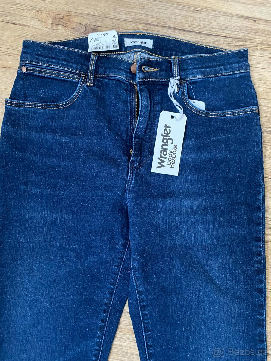 Nové s vysačkou rifle Wrangler W:28, L:34 dámské