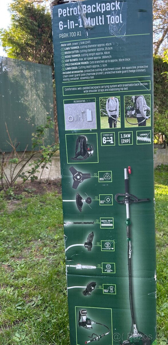 Multifunkční zařízení 6v1 Parkside