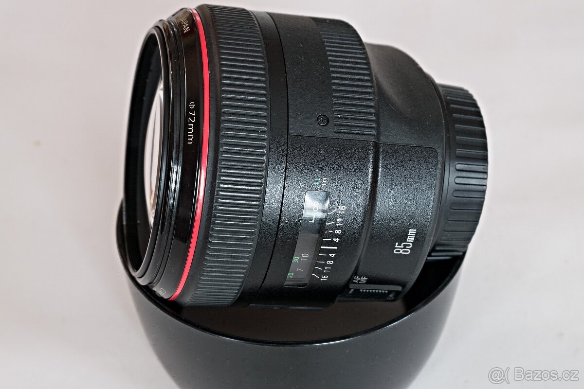 CANON EF 85/1,2 L USM II zánovní kus v TOP stavu