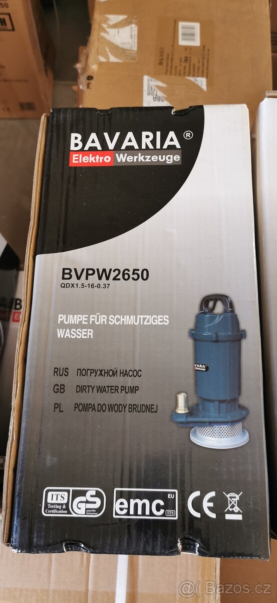 Ponorné čerpadlo se sítem na 220v