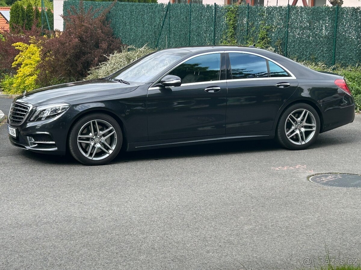 Mercedes-Benz S500 4M 12/2014 Top výbava ČR 1maj DPH