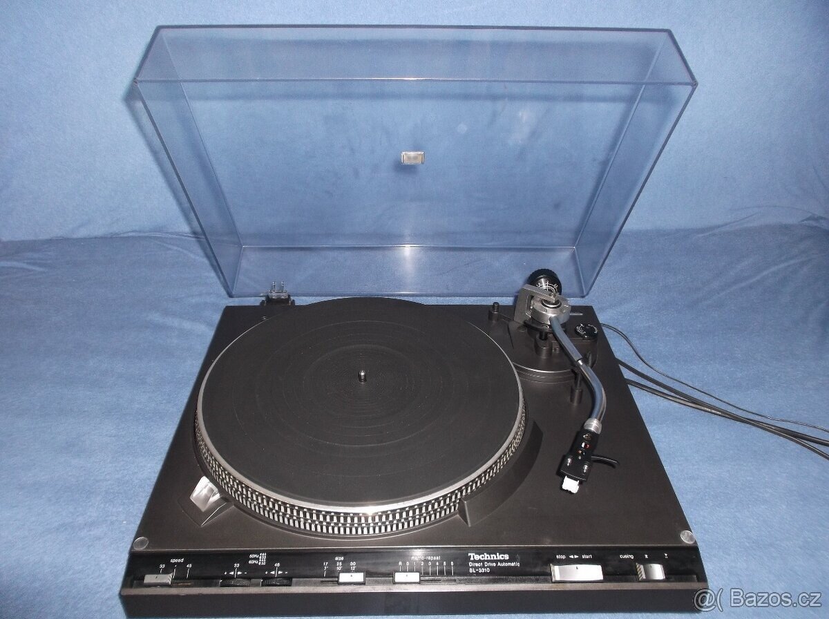 Gramofon TECHNICS SL-3310 s novou přenoskou