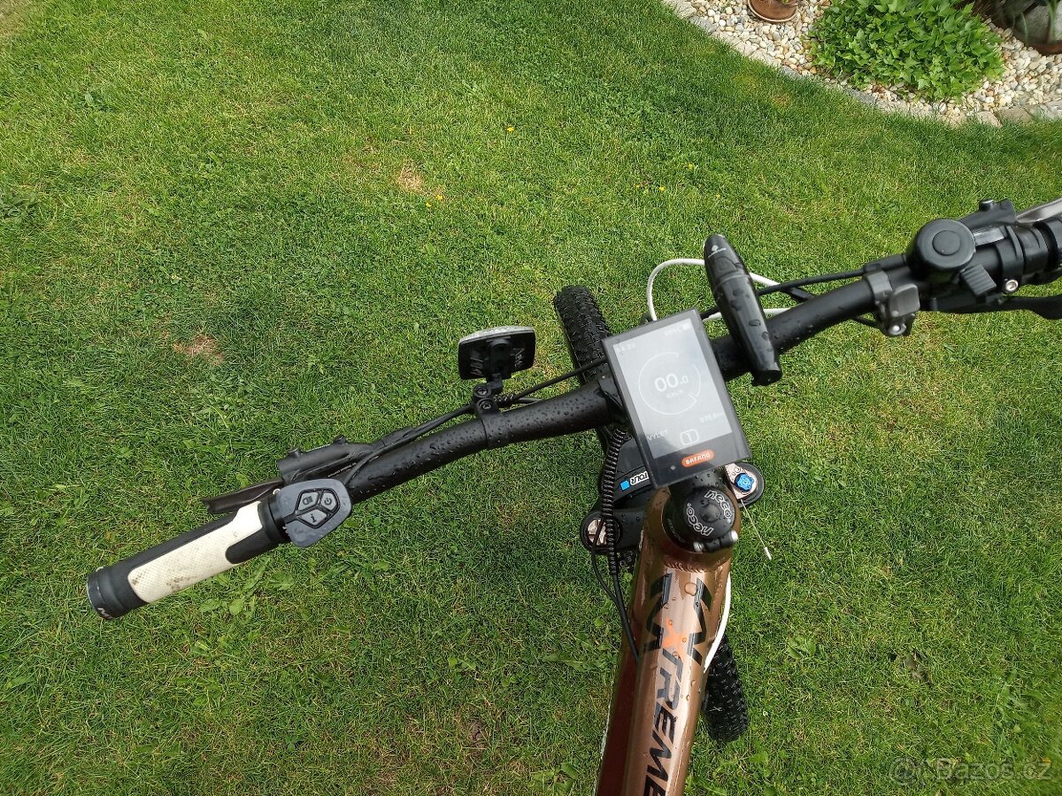celoodpružené elektrokolo MTF extreme 7,2