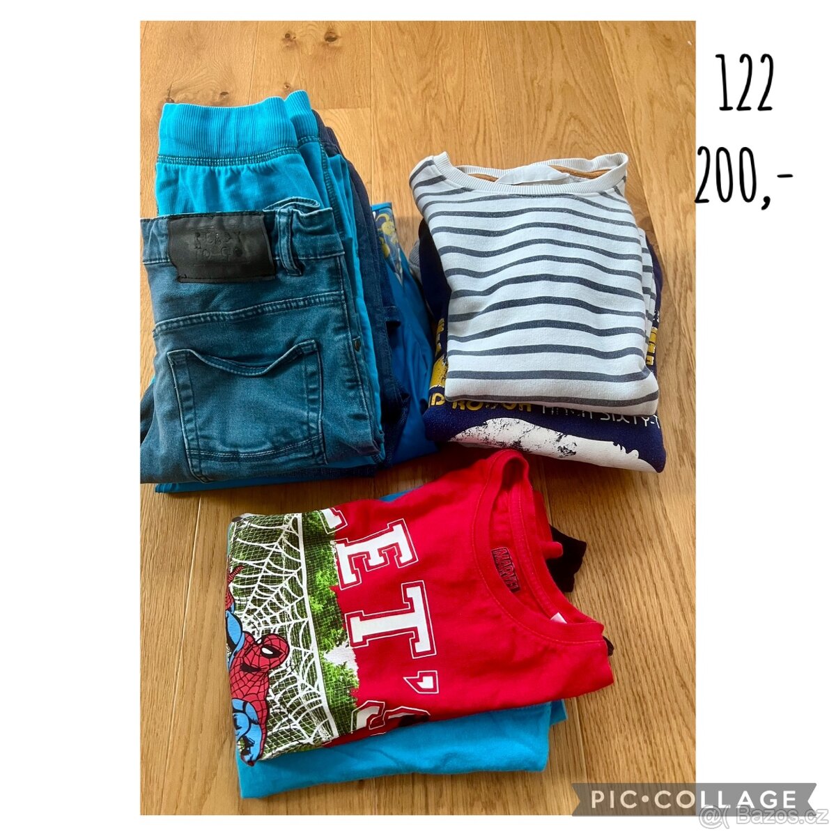 Set oblečení kluk 122