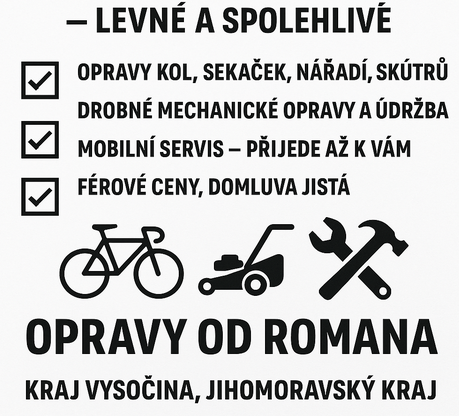 🔧 OPRAVY A SERVIS VĚCÍ KOLEM DOMU – LEVNĚ A SPOLEHLIVĚ