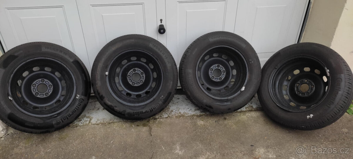 4 ks letní pneu continental 195/65 R15
