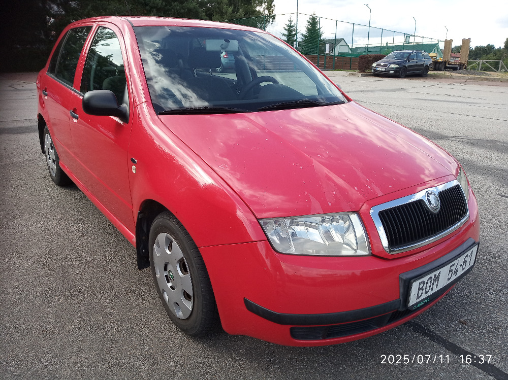 Škoda Fabia 1,4 Hatchback 44kW, LPG - nově STK do 05/27