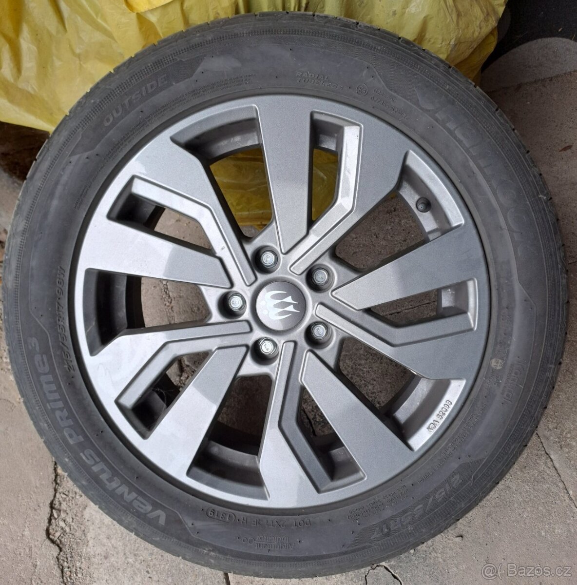Prodam 2ks original hlinikovych disku na karavan Knaus (Spor