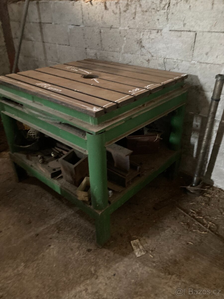 prodám litinovou desku s t drážkami 112100cm