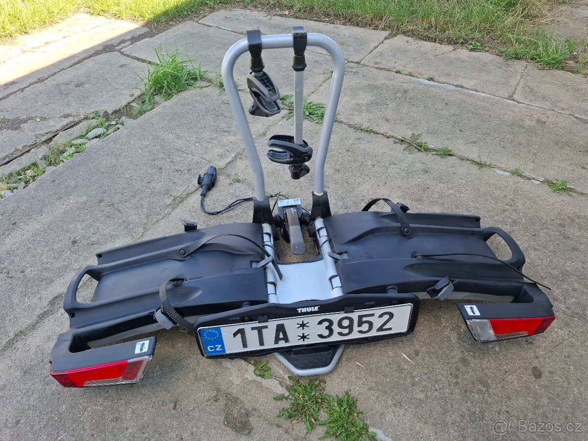 SKLÁDACÍ NOSIČ THULE NA 2 KOLA - Vynikající stav