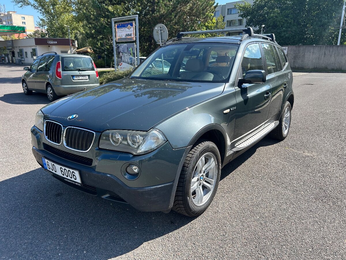 X3 E83 20d 2008 facelift sportpacket po servisu tažné