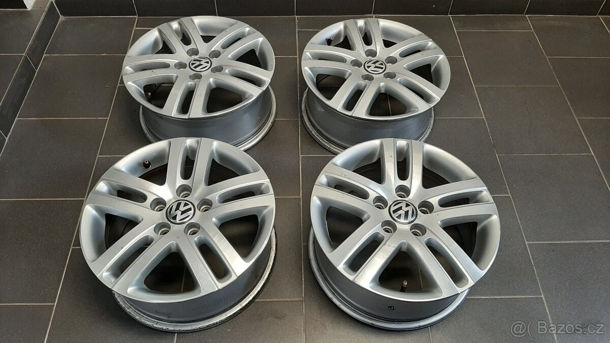 Alu kola VW-Caddy-Touran-Jetta-Golf-V-VI- 6/5Jx16 ET-50