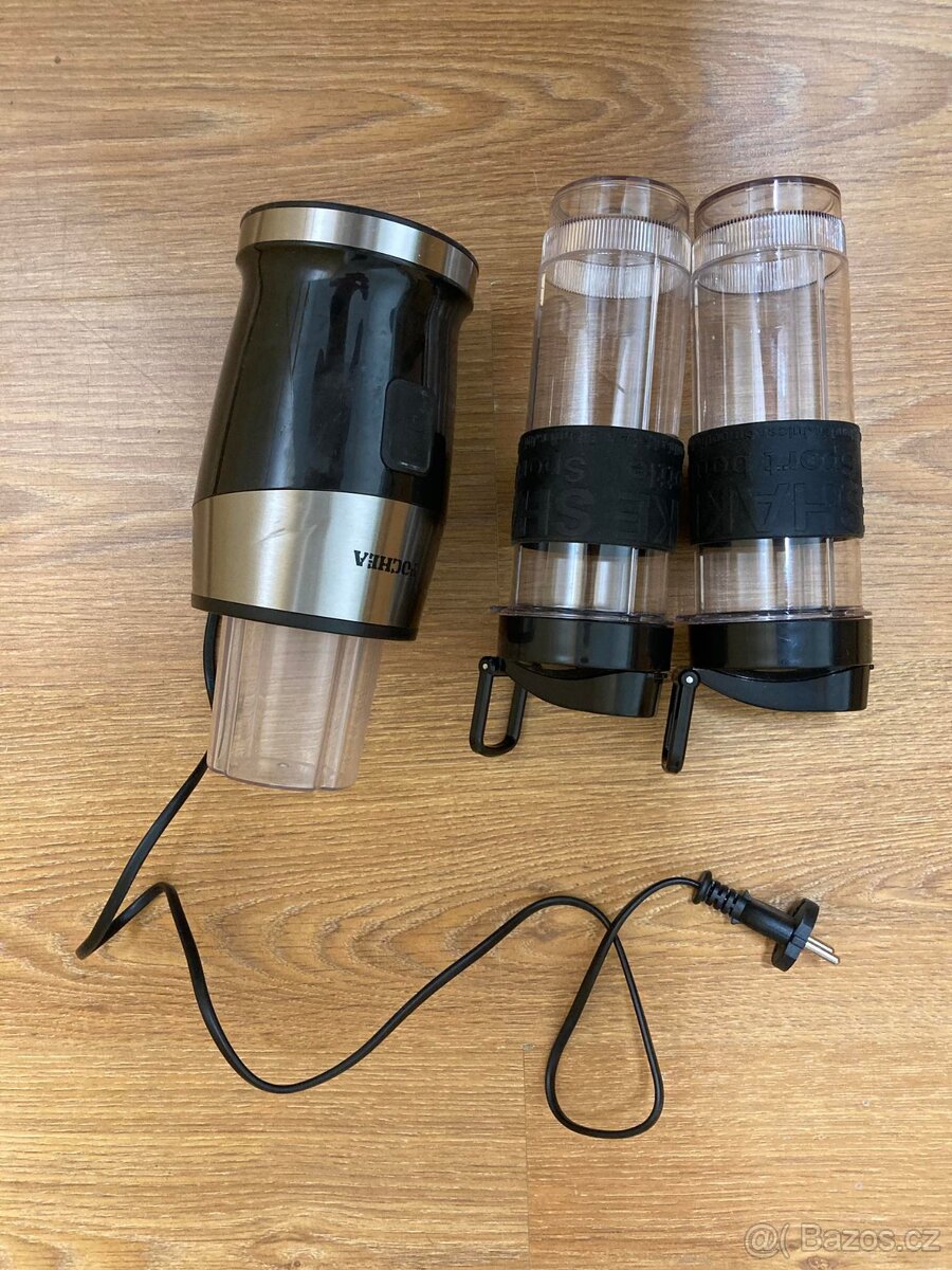 Mixér na Shakes a Smoothies 2x lahev + 1 kelímek
