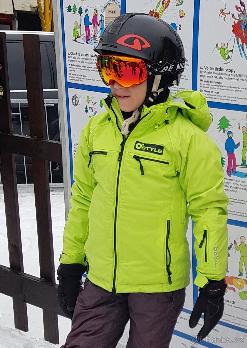 O Style juniorská lyžařská bunda COSMO II velikost 10 let –