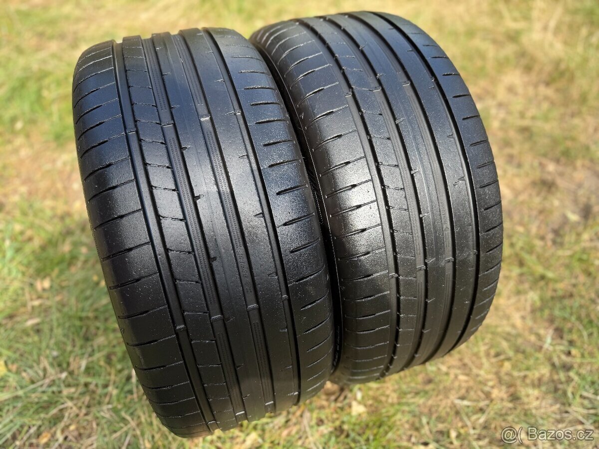 2x Letní pneu Dunlop Sport MAXX RT2 - 235/40 ZR18 XL - 95%