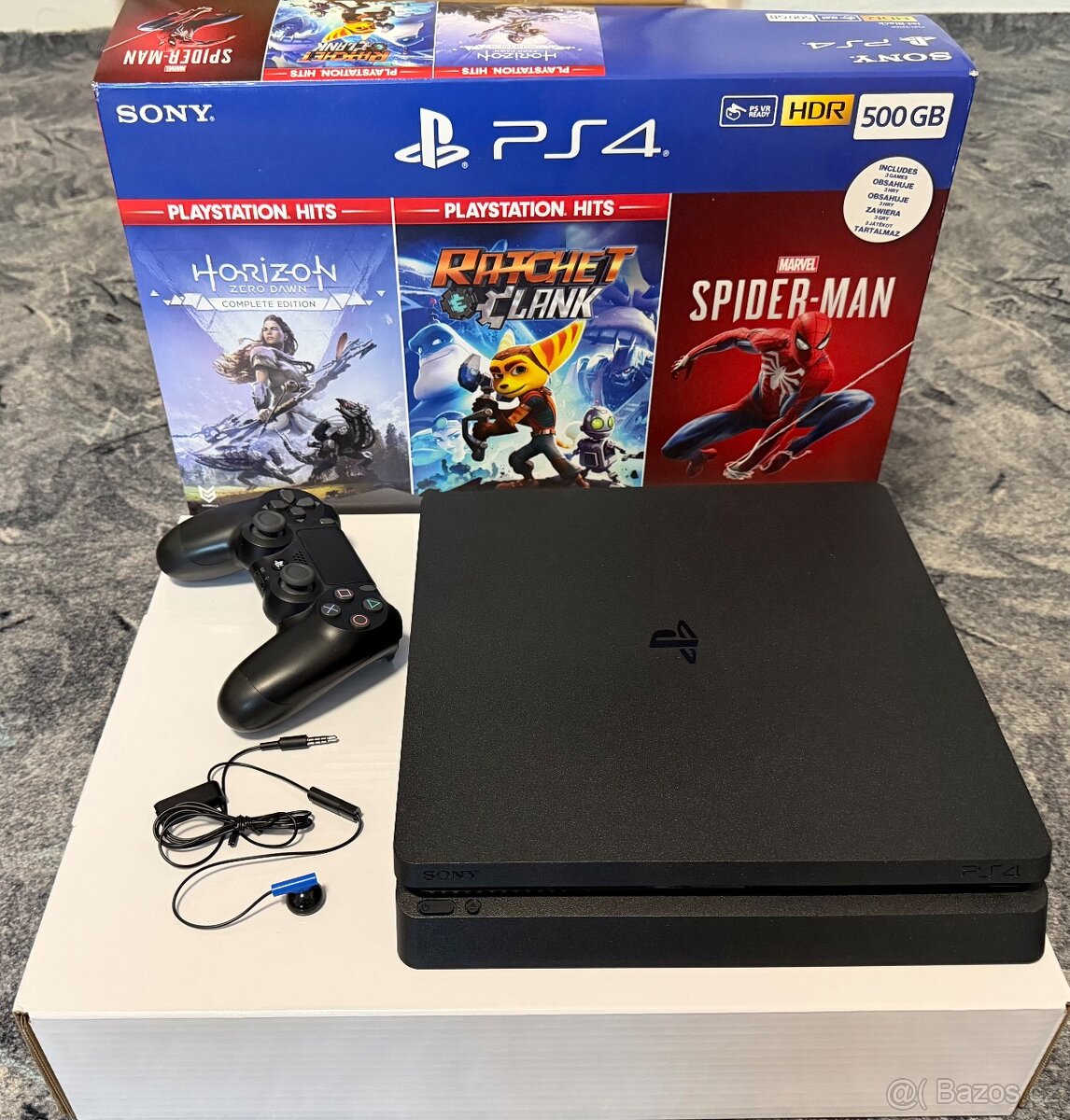 PlayStation 4 Slim 500 GB + hry