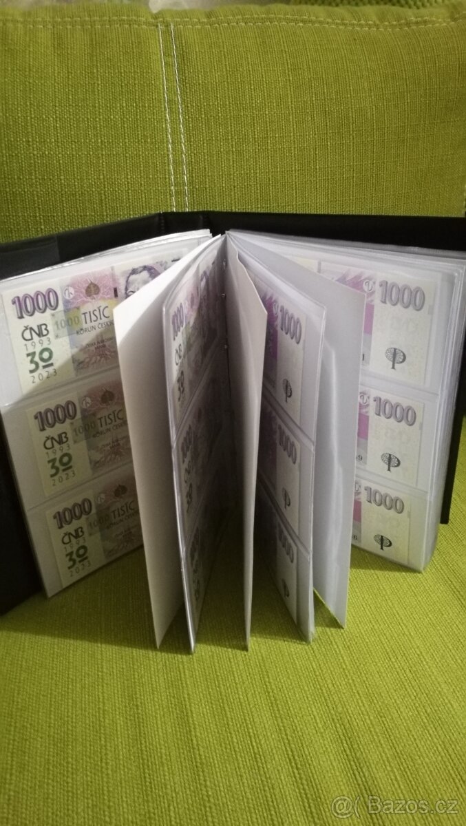SBÍRKY VÝROČNÍCH BANKOVEK S PŘÍTISKEM