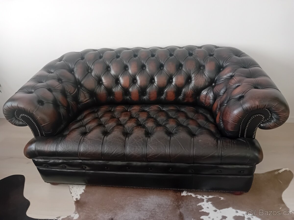 Chesterfield sedačka 2ka