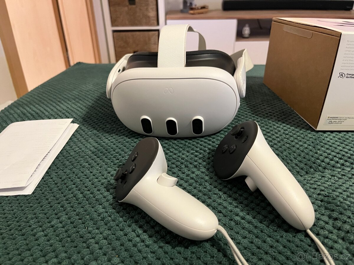 Meta Quest 3 - 128GB - záruka