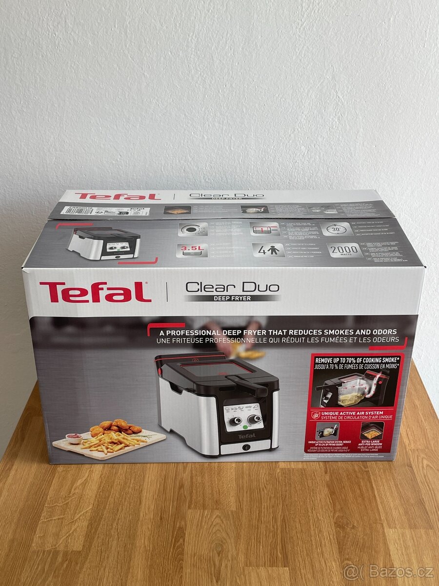 fritéza Tefal Clear Duo, pc 3 tis.