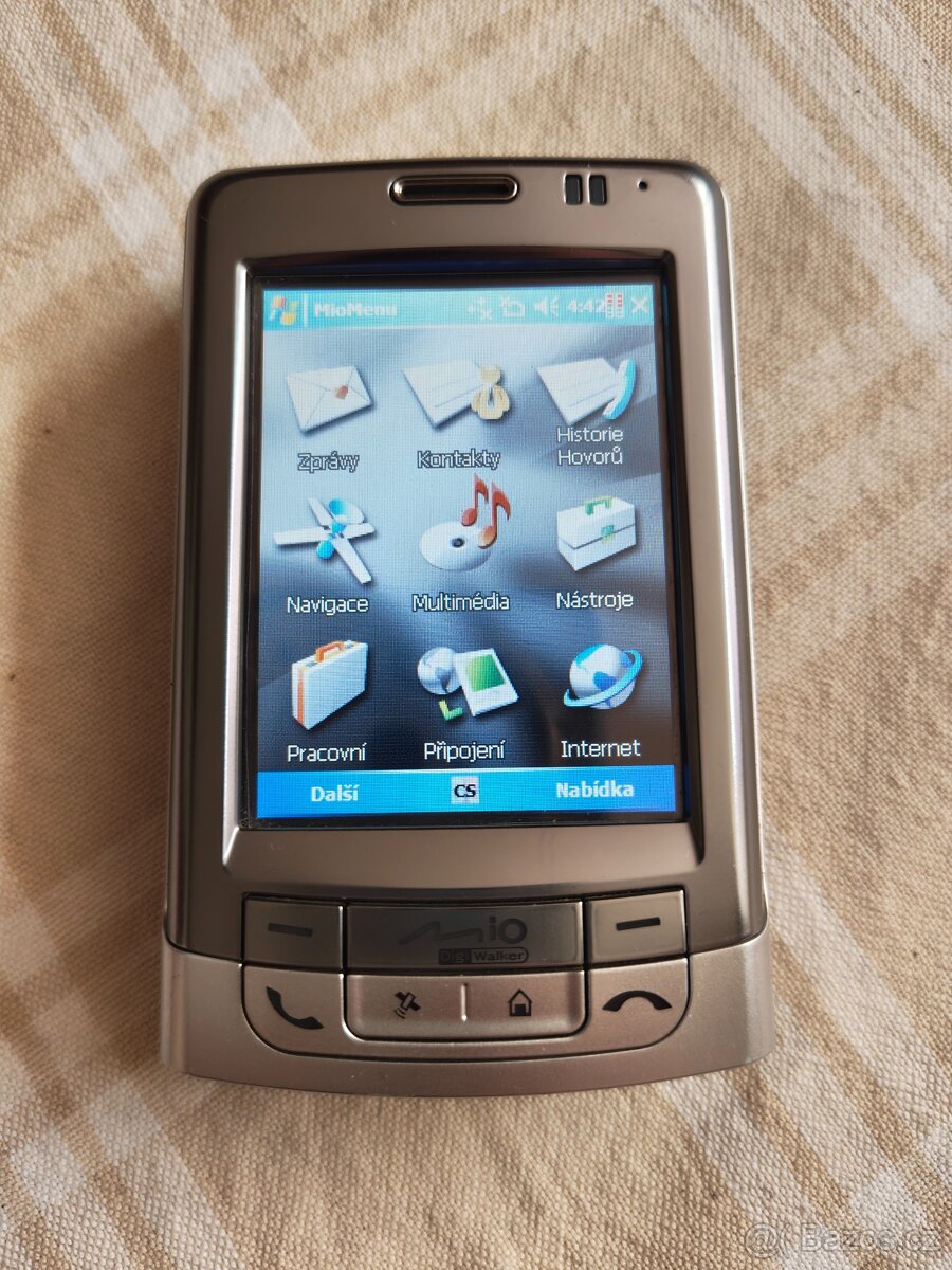 GPS PDA telefon MIO DigiWalker A501