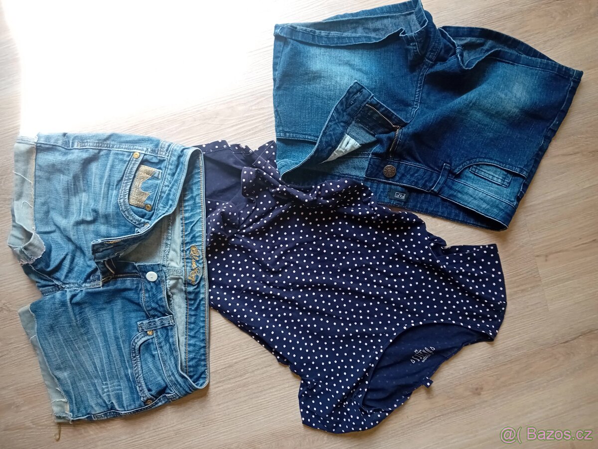 Dámské džínové šortky 2x